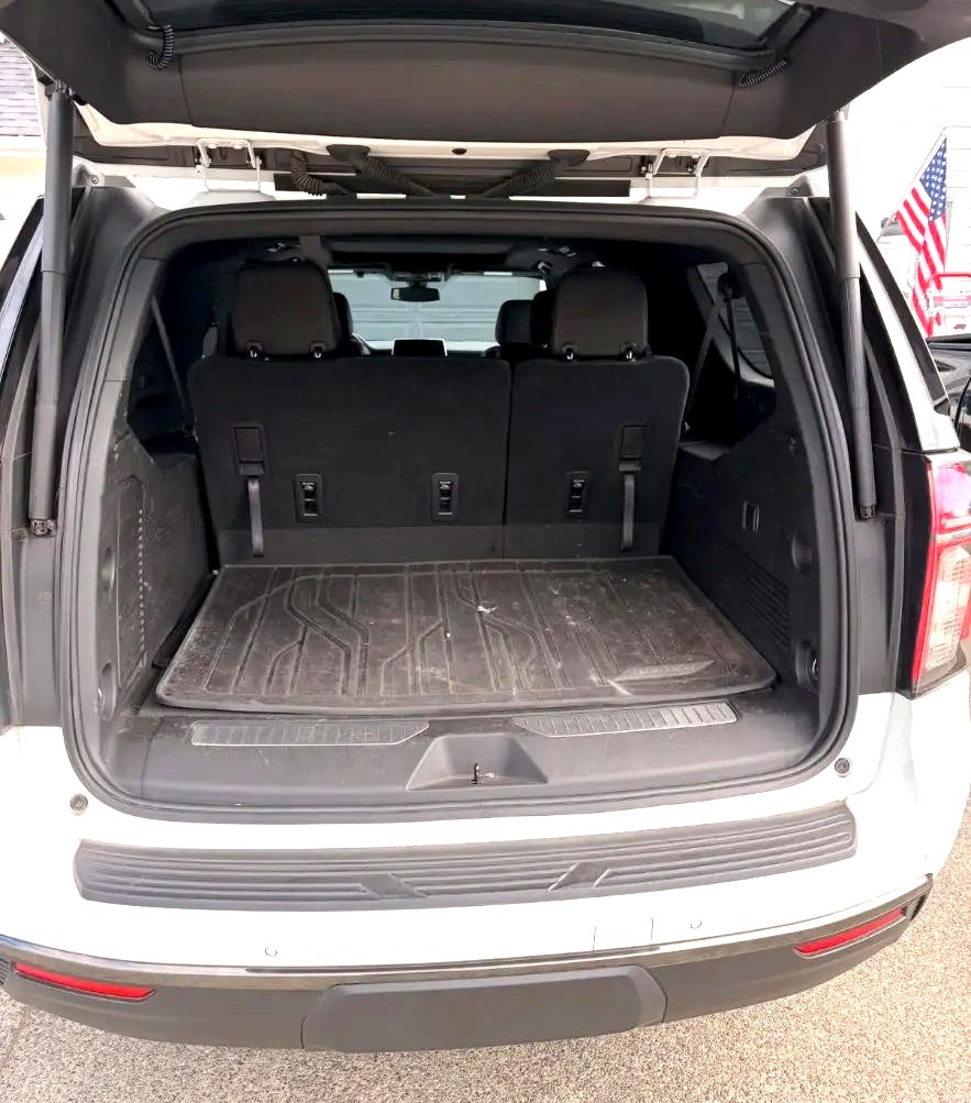 Before: Cargo area & liner, Chevy Suburban