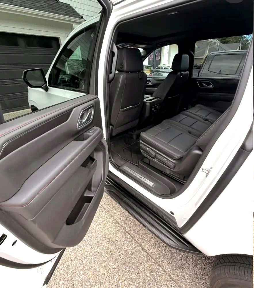 After: 2nd-row door & floor, Chevy Suburban