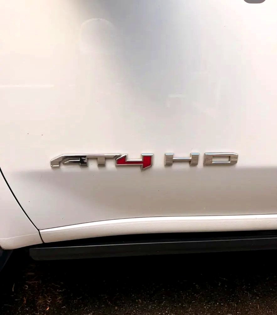 After: Road-trip grime off the paint, GMC Sierra AT4 HD