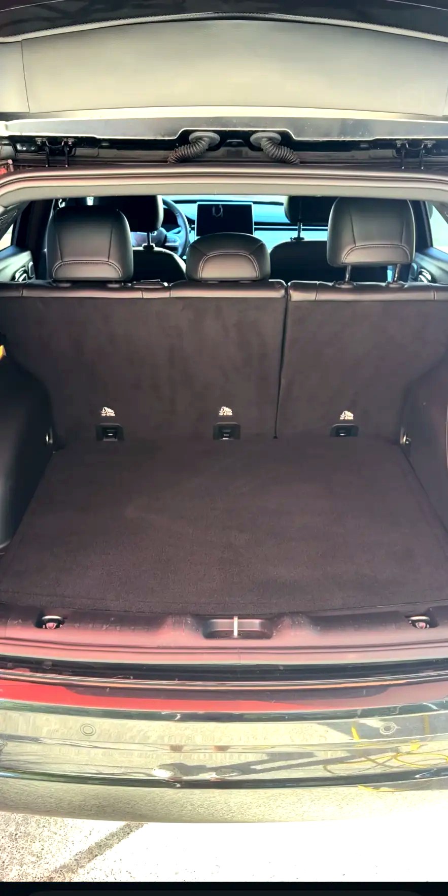 After: Cargo area, Jeep Compass
